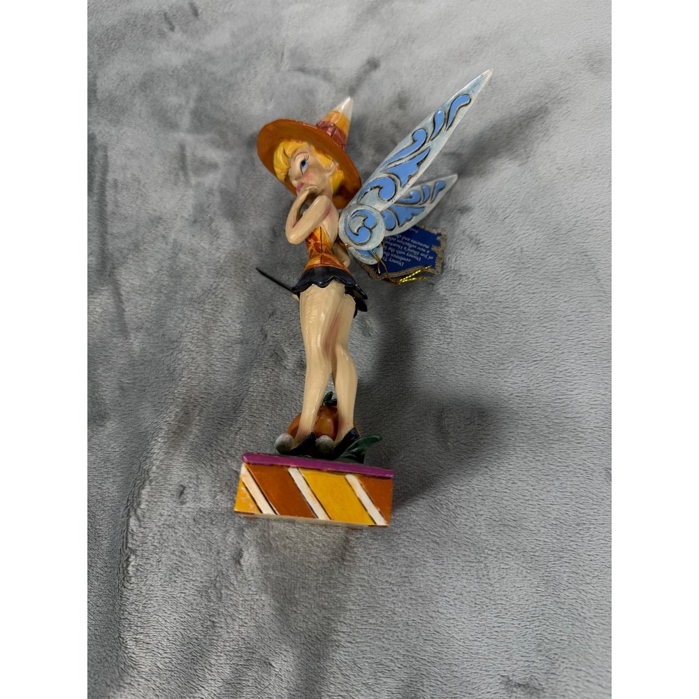 Jim Shore Tinkerbell Sweet Spell Halloween Figurine 4057949 Retired Disney - Picture 7 of 9